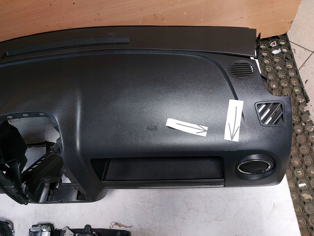 фото №5, Приборная панель консоль подушка безопасности jeep compass i lift 11-