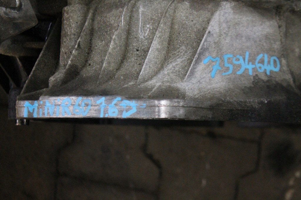 фото №3, Коробка передач передач 7594640 mini r60 1.6d 10-17
