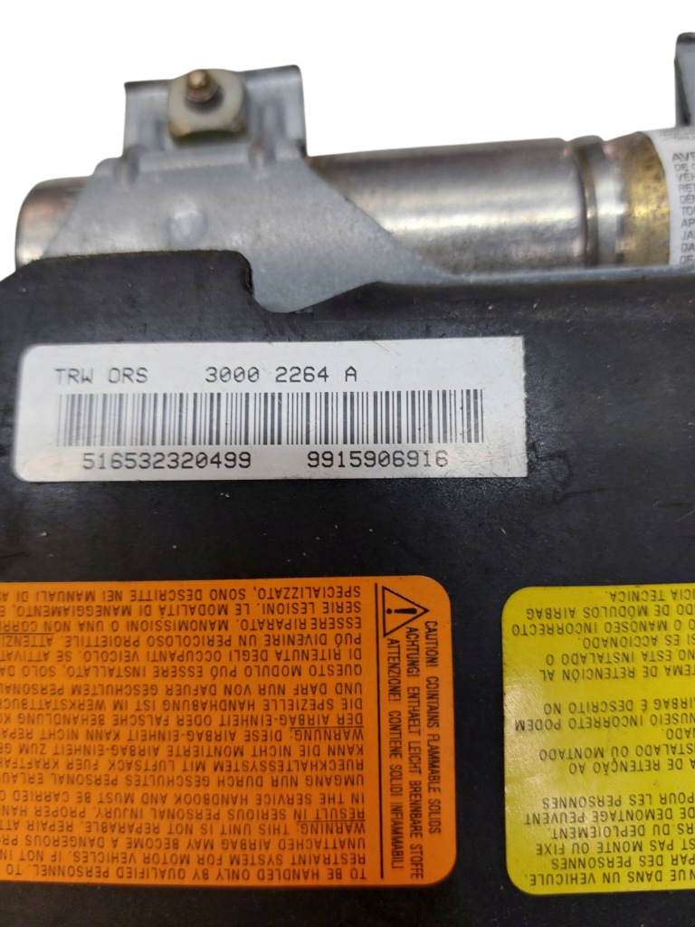 фото №3, Подушка сиденье пассажира правая перед alfa romeo 166