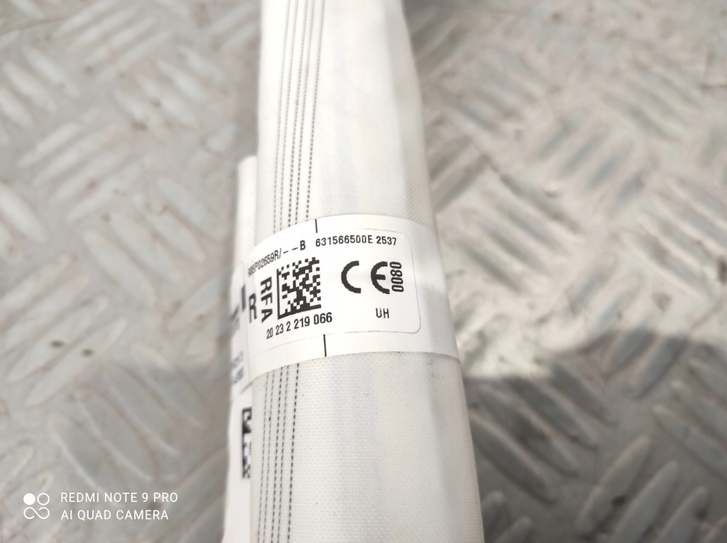 фото №10, Шторка безопасности воздушная правая renault grand scenic iv 2020 rok 7 человек 985p02659r