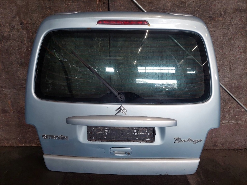 фото №9, Kompletny задняя citroen berlingo i lift eylc крышка багажника багажника бампер задняя