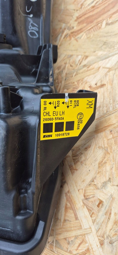 фото №6, Nissan micra k14 лампа левая перед передняя 26060-5fa0a