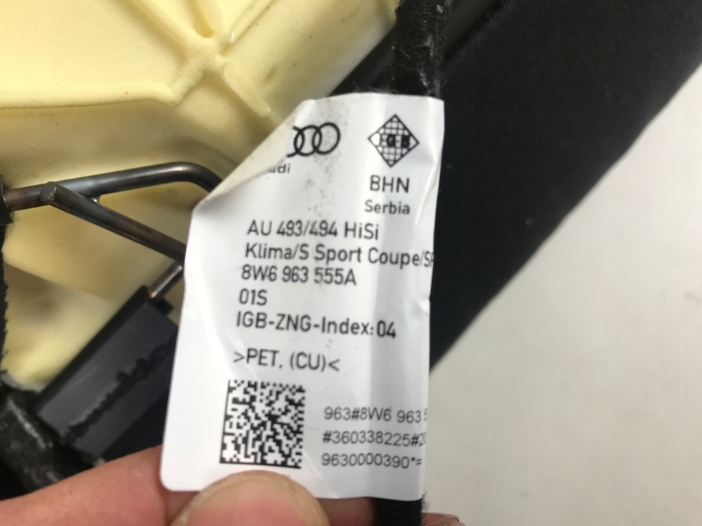 фото №11, Заднє сидіння oparacie сидіння задні audi a5 rs5 8w8