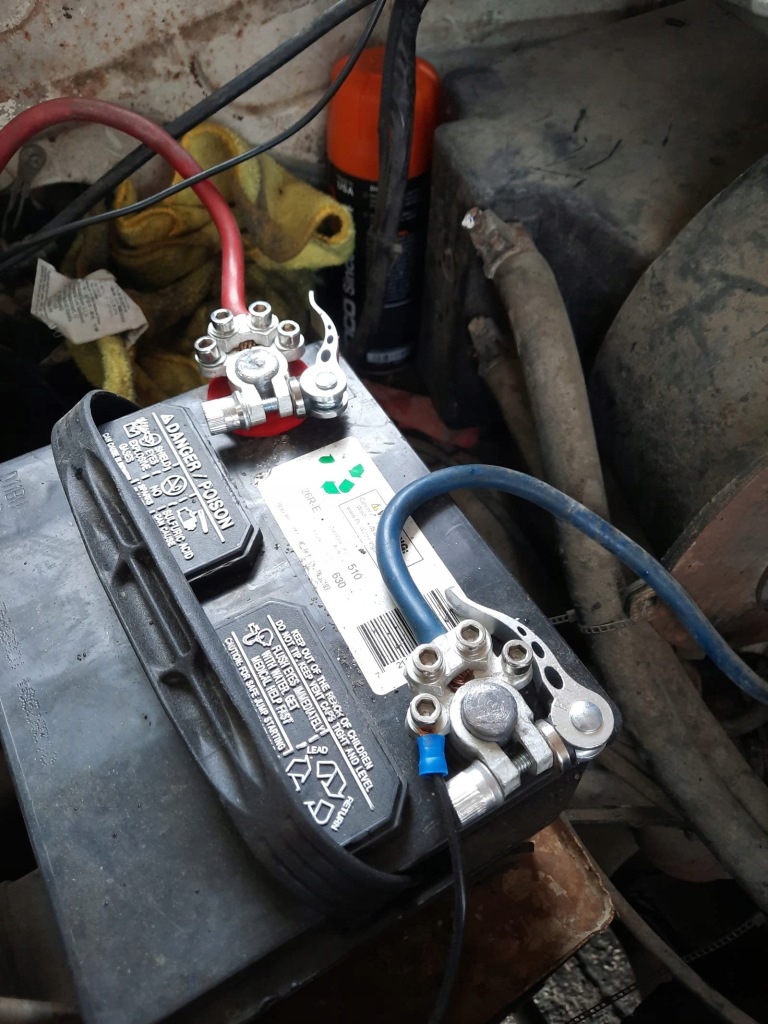 фото №6, Клеми супорти акумулятор mosiądz jedna пара