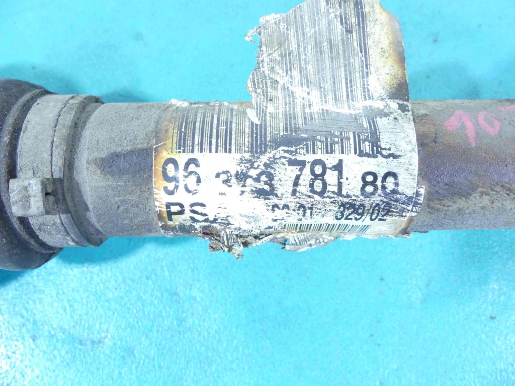 фото №4, Привідний вал ліва автоматична коробка передач peugeot 307 1.6 16v