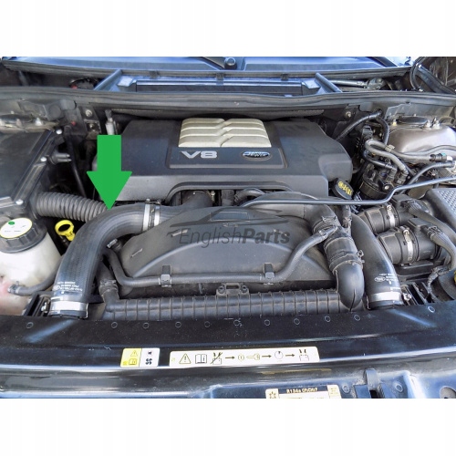 Vogue 3.6tdv8 шланг труба пабтрубок  интеркулер правый Доставка