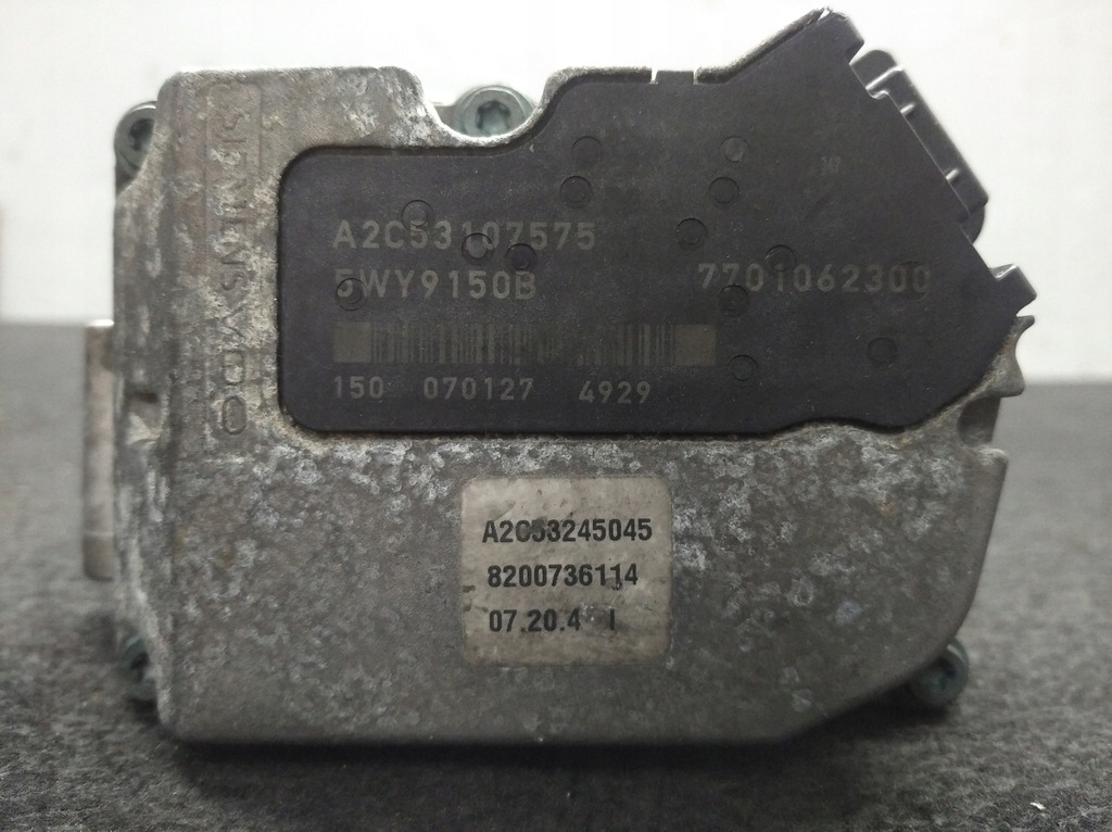 фото №1, Scenic ii megane ii дроссельная заслонка 130km