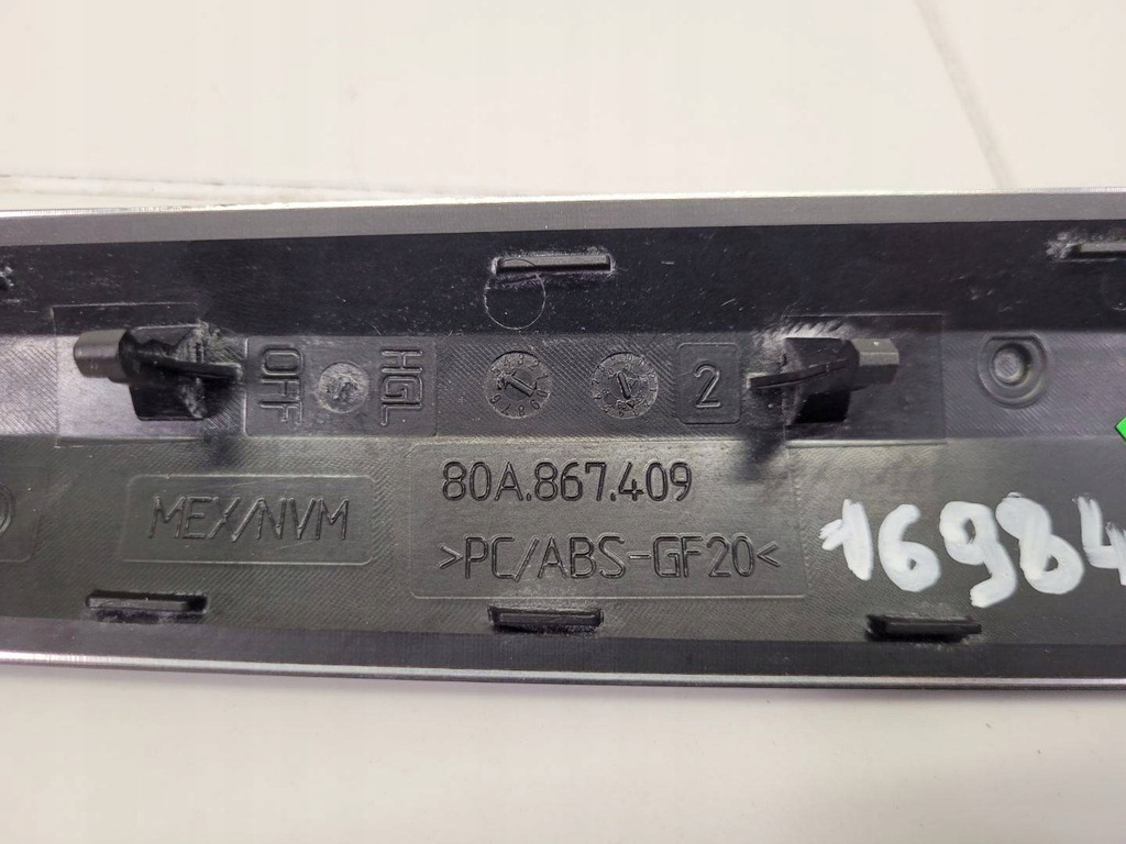 фото №6, Молдинг дверь перед левая сторона audi q5 fy facelift 2021 80a.867.409