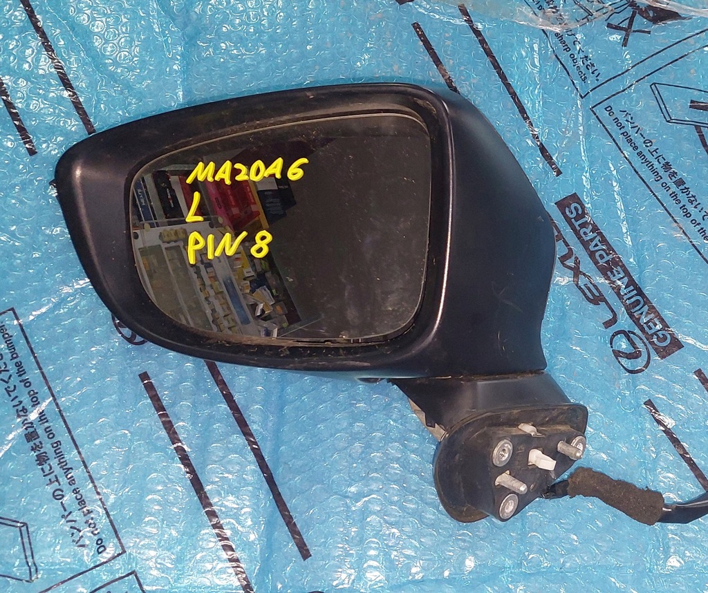 фото №1, Mazda 6 зеркало левая 8 pin