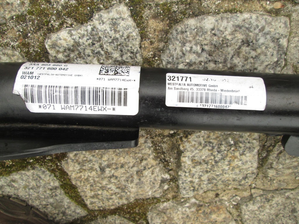 фото №8, Оригинальный ele hak буксировочный vw passat cc -2010 r