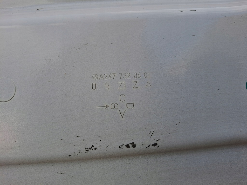 фото №11, Mercedes gla w247 h247 двері правий задня праве задні a2477320601