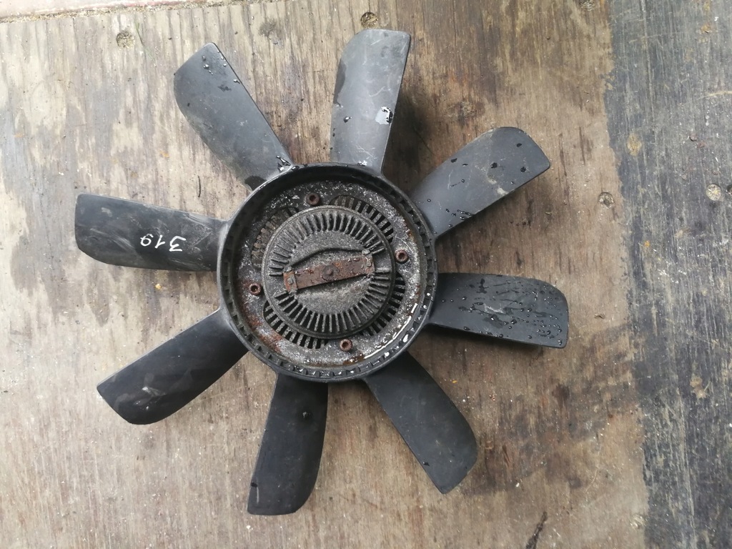 фото №1, Вентилятор + вязкостная муфта bmw e30