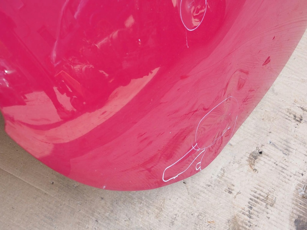 фото №10, Hyundai tucson ii - капот перед czerwona