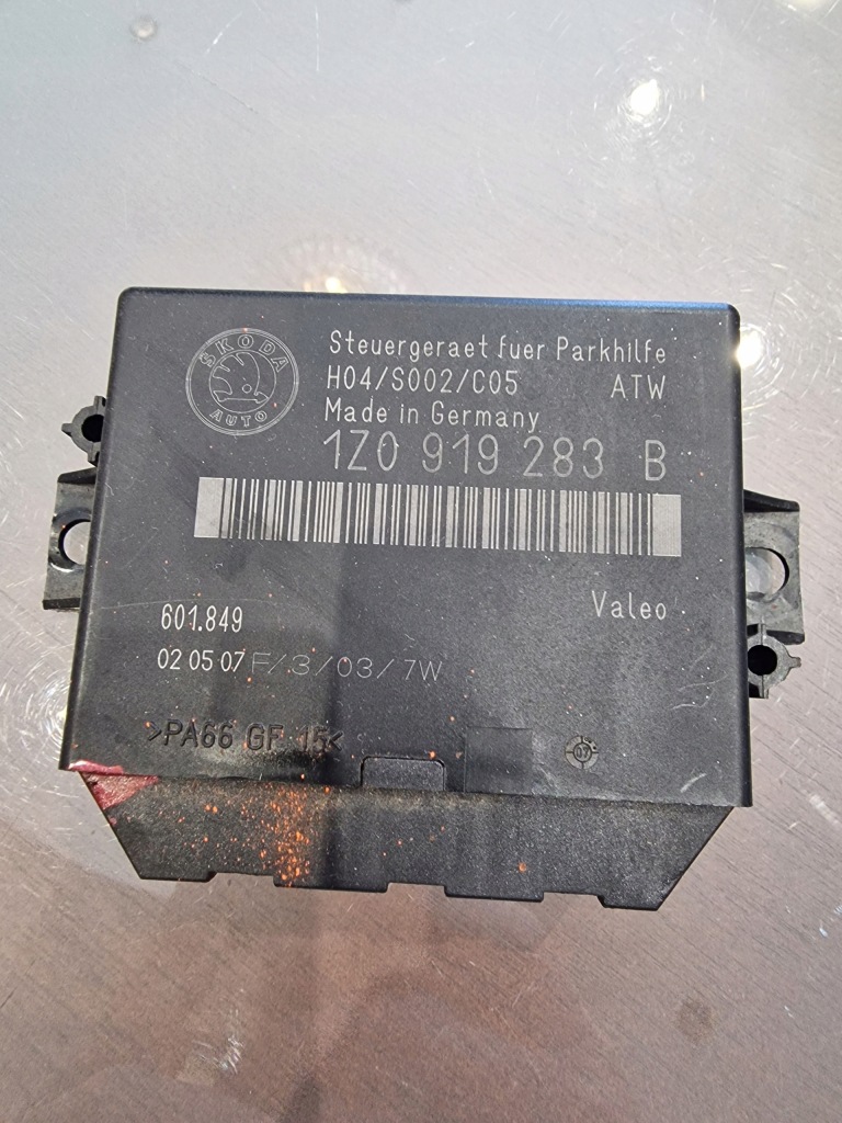 фото №1, Skoda octavia ii модуль блок управления pdc 1z0919283b