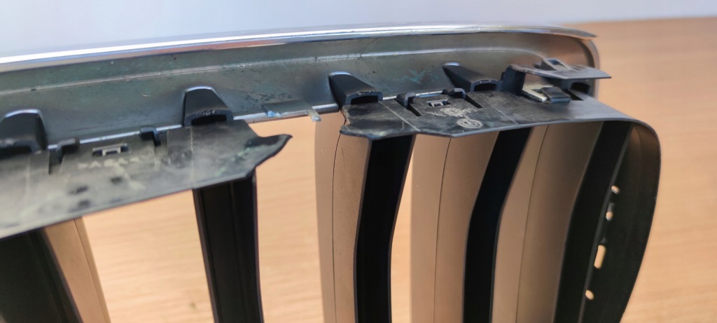 фото №2, Bmw f15 f16 x5 x6 ліва решітка радіатора решітка радіатора решітка решітка радіатора