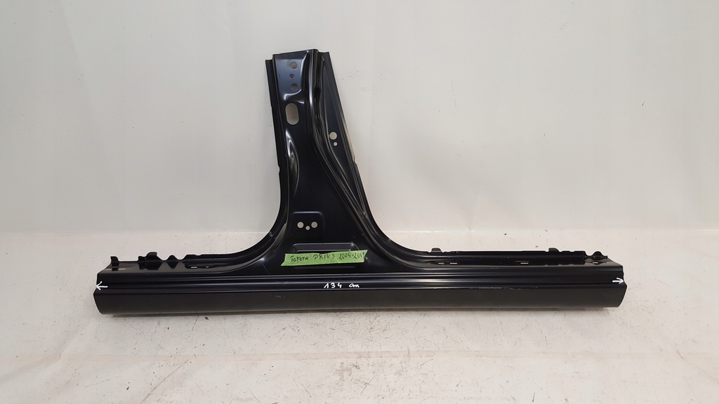 фото №1, Toyota prius ii порог блок двигателя правый металлический 03-09r