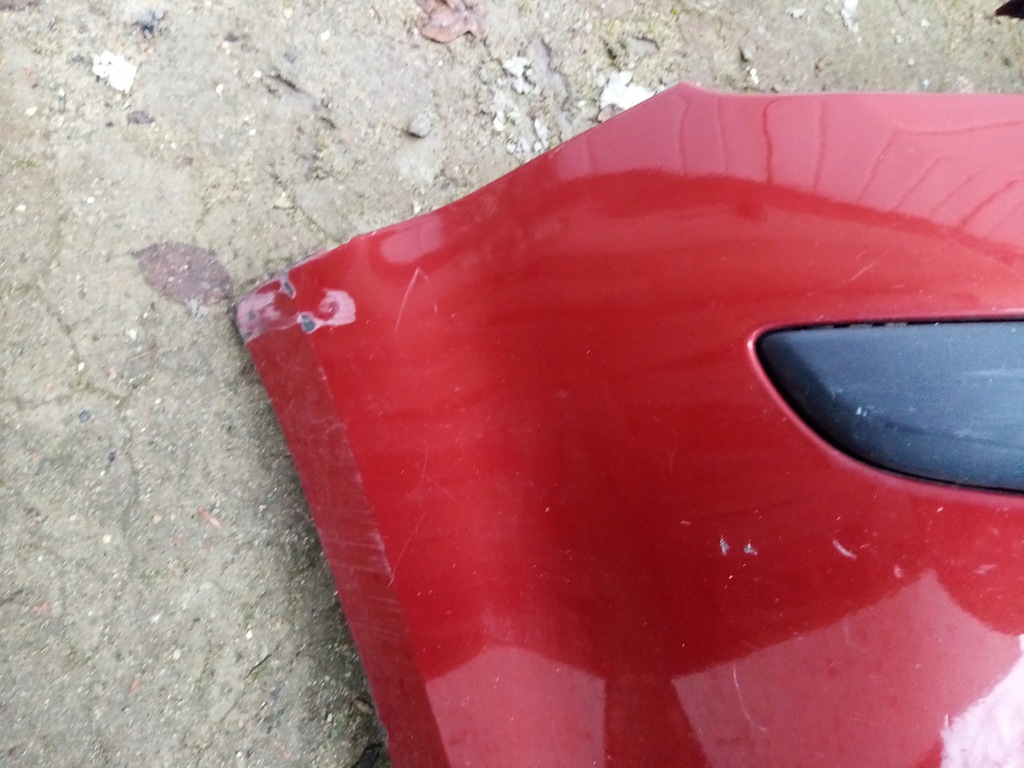 фото №13, Бампер перед передний renault modus i teb76 красный хороший