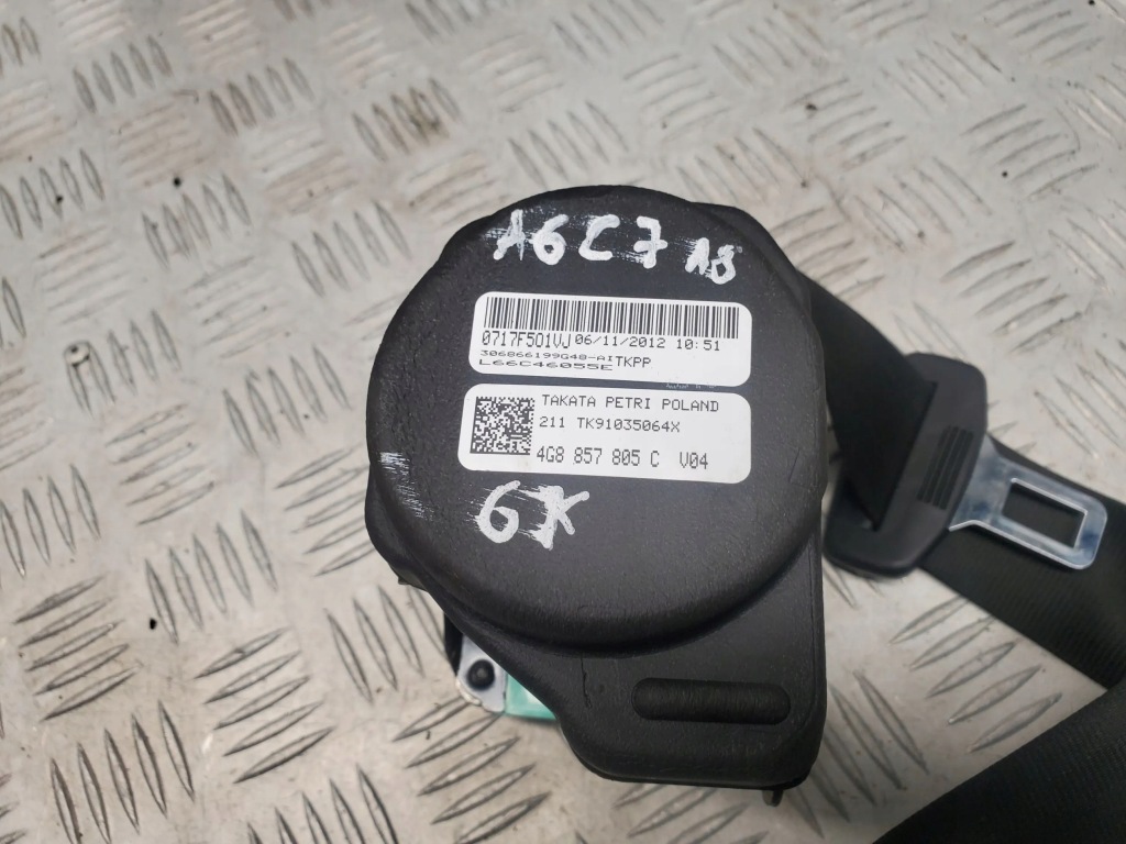 фото №5, Audi a6 s6 c7 4g 2013 задня сторона ліва pas безпеки сидіння заднього