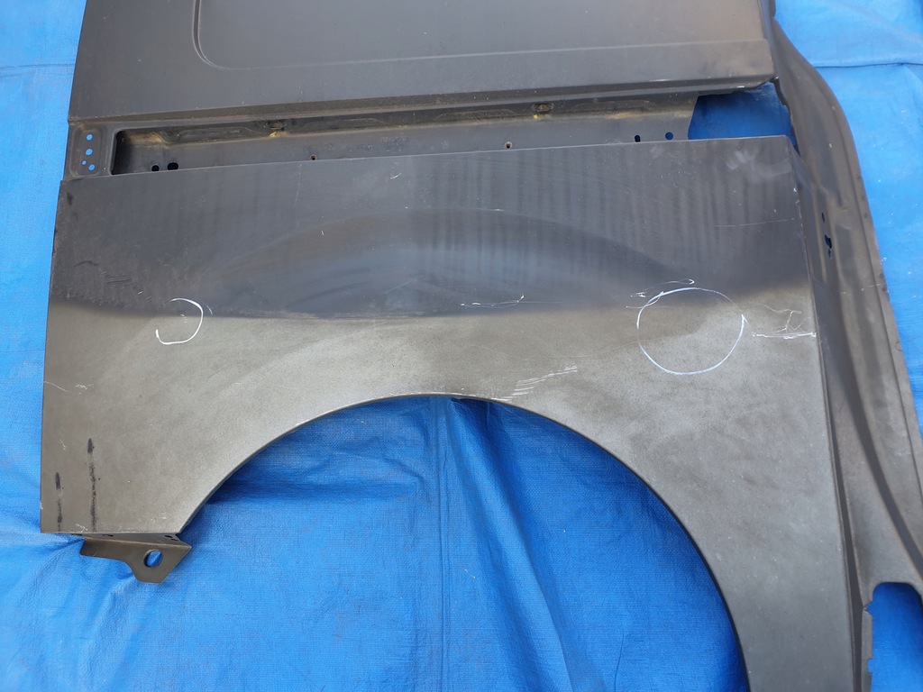 фото №4, Citroen jumpy peugeot expert 3 крила задній правий