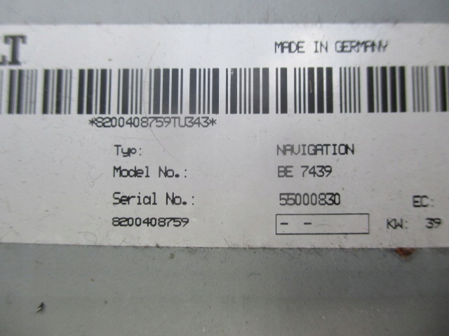 фото №3, Renault espace iv laguna радіо cd navi 8200408759