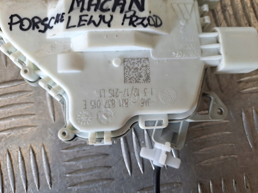 фото №6, Porsche macan 2017 r замок дверь левый перед