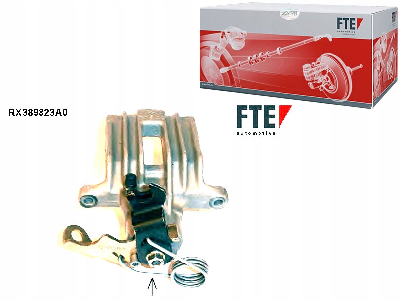 Купить Суппорт тормозной vw passat 96-05 pt fte