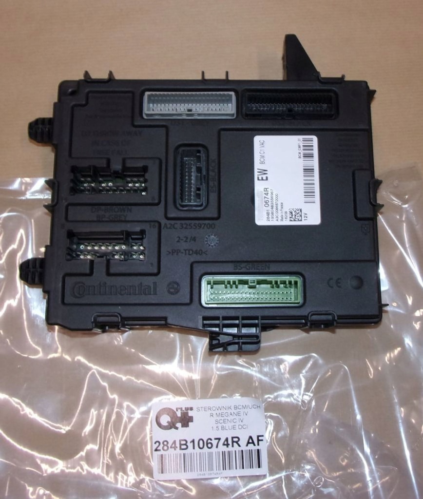 фото №1, Блок управления uch bcm r scenic iv 284b10674r оригинал
