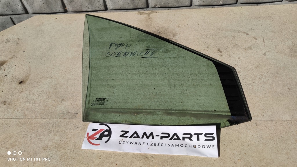 фото №1, Скло передня права малий renault scenic ii