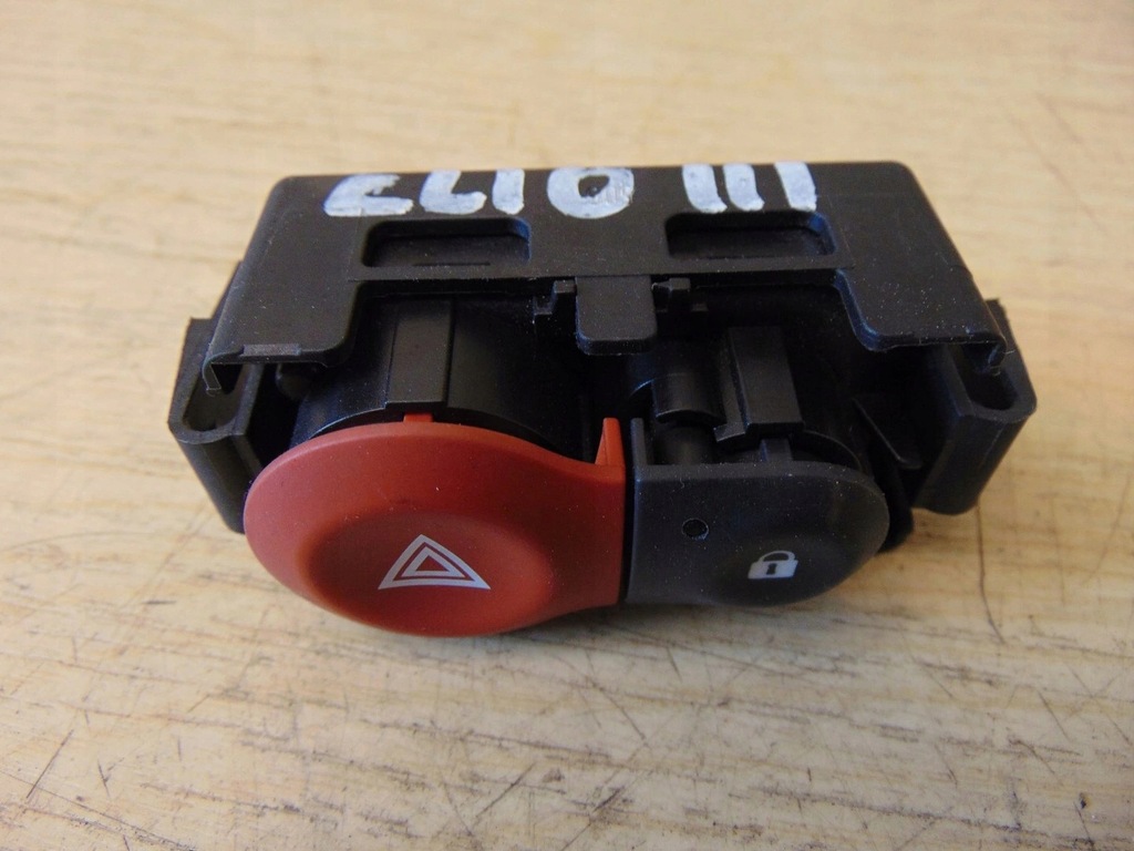 фото №1, Выключатель света аварийных замка renault clio iii