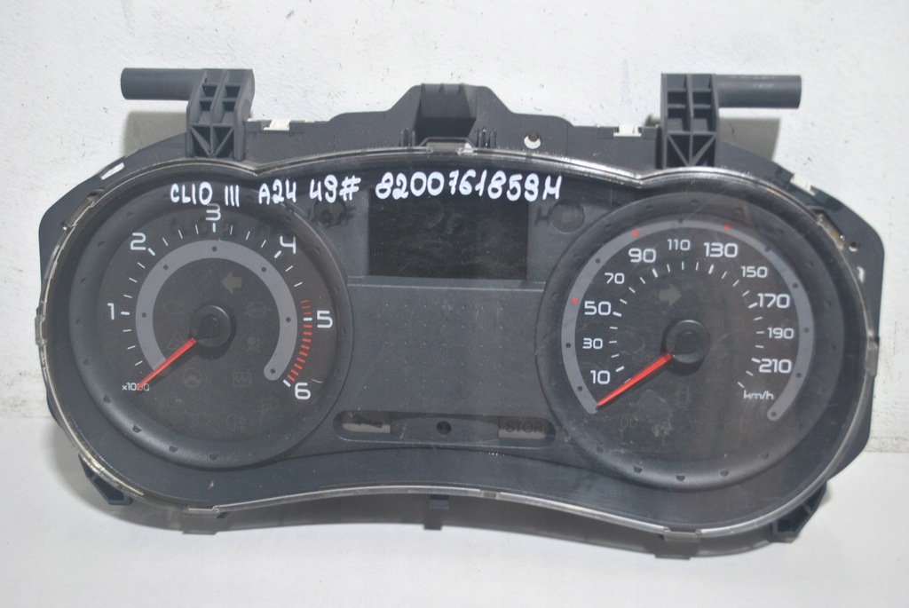 фото №1, Счетчик приборы renault clio iii 820076159m