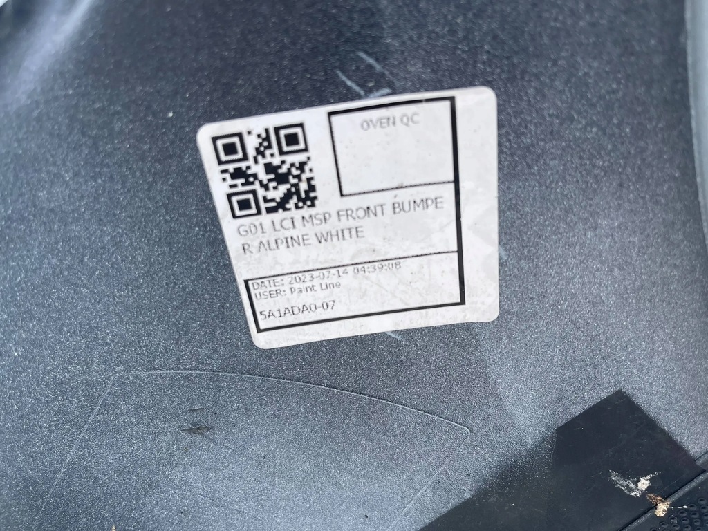 фото №12, Бампер bmw x3 g01 lci lift 2022 m-pakiet перед передній 8081055