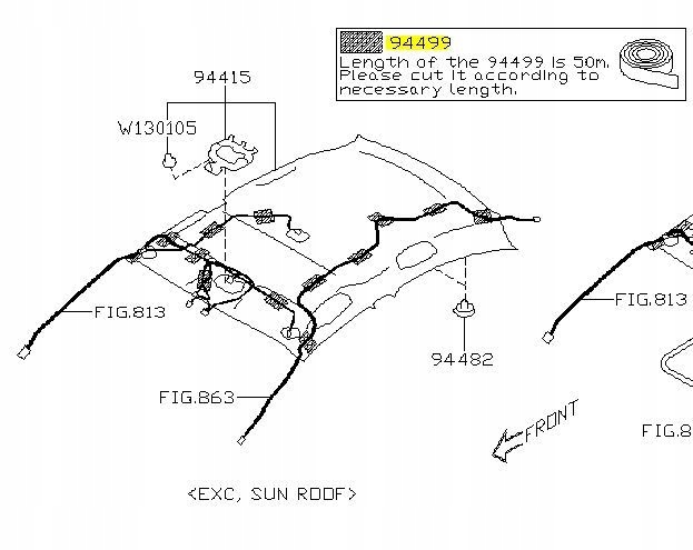 фото №1, Стеля subaru wrx sti 2016- nowa 94415va100jc