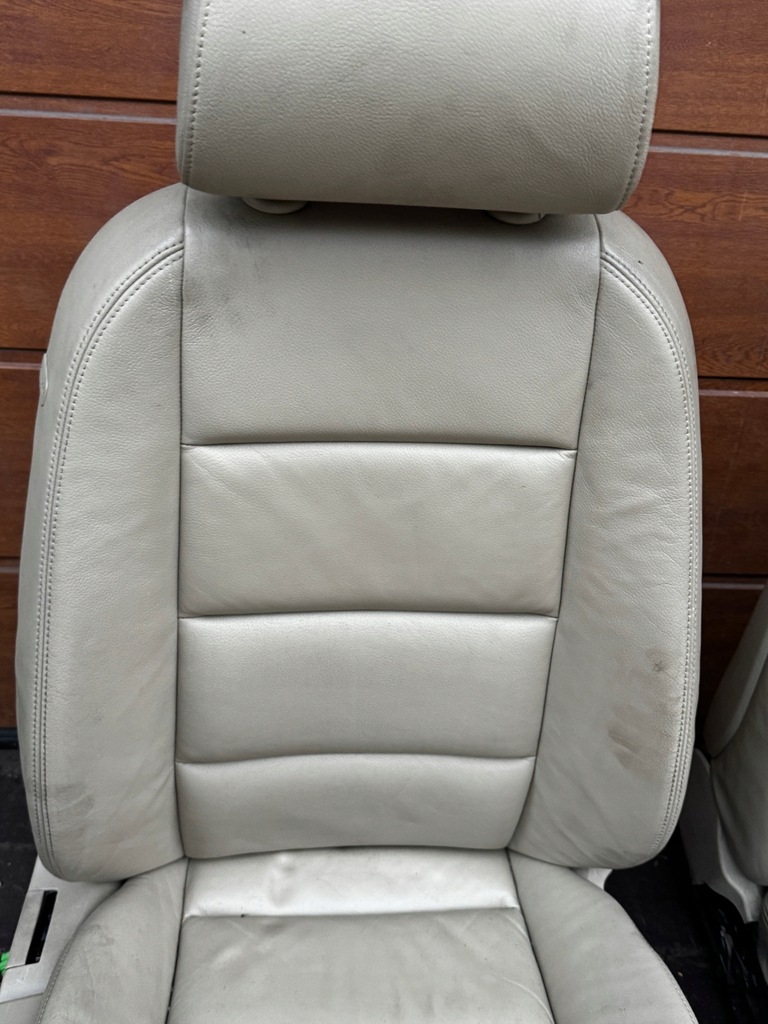 фото №7, Audi a6 c6 сиденья сиденье левый правый комплект электрический подогрев бежевые sedan