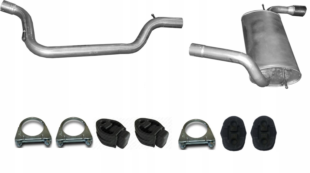 фото №1, Ford focus 1.6 2011 - гасник глушники комплект