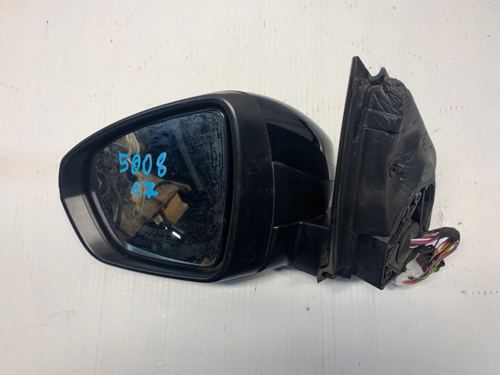 фото №1, Зеркало левая 17pin peugeot 5008