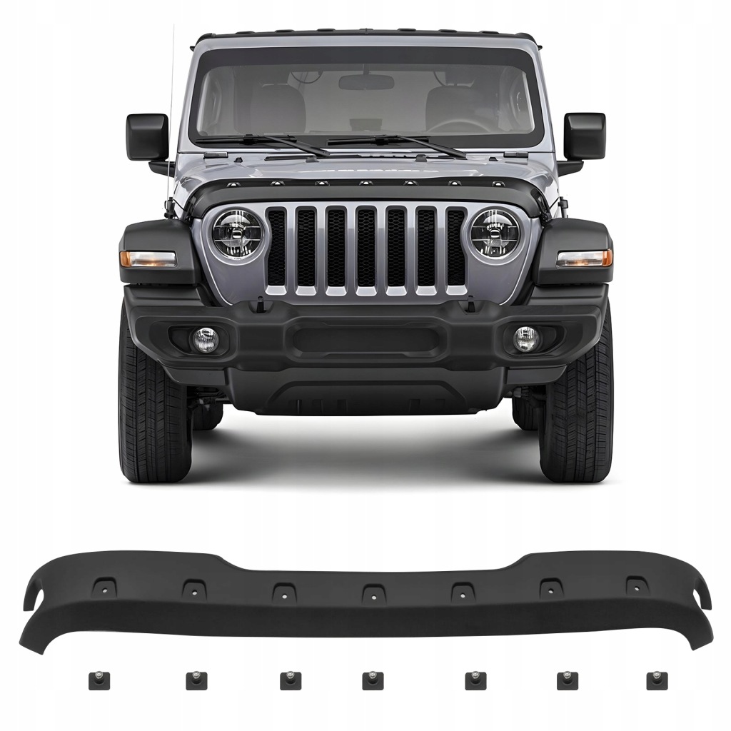 фото №1, Jeep wrangler jl 2018+ защита ветровик капот bra