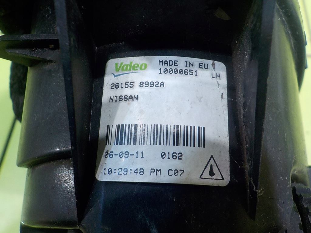 фото №5, Nissan qashqai j10 +2 lift i 11r 5d противотуманная фара левый перед 261558992a