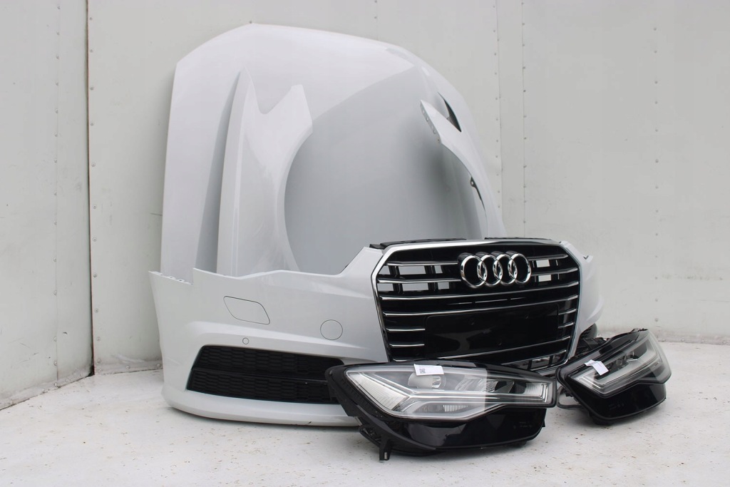 Audi a6 fl рестайлінг  перед капот крила бампер ремінь передній фари підсилювач Зі Шроту