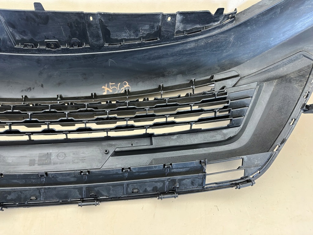 фото №14, Opel crossland x lift 20r- спойлер накладка бампера перед передня