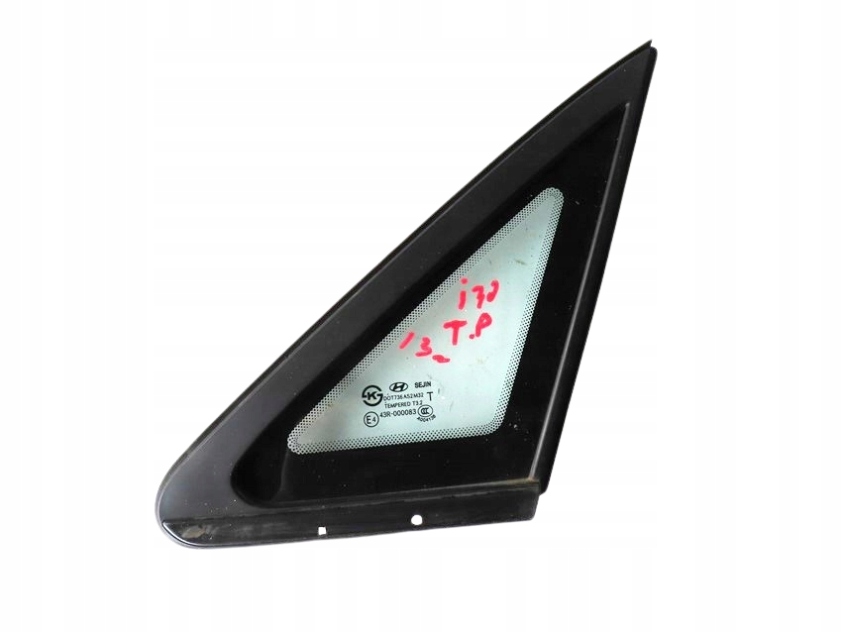 фото №1, Скло задня права hyundai i30 ii хетчбек 2011-2017 rok pod хром