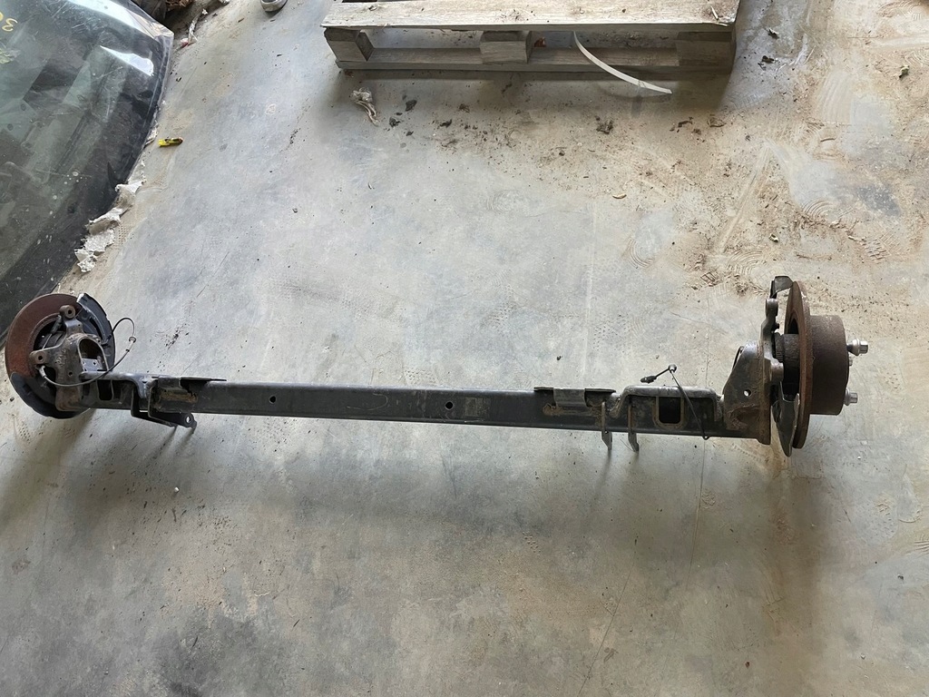 фото №2, Балка подвеска задняя renault master iii opel movano 2.3 dci