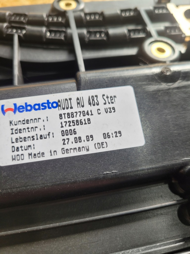 фото №5, Люк комплект audi a5 sportback 8t8887041c