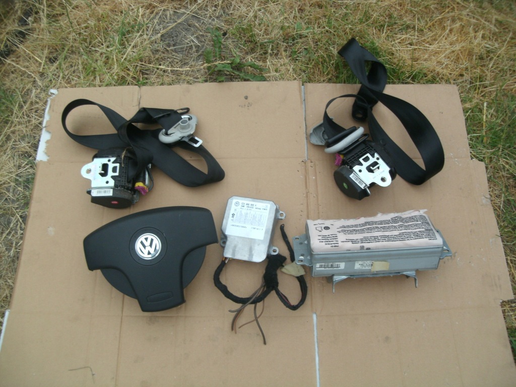 фото №1, Vw fox 05-09 подушка безпеки водій пасажир ремені датчик