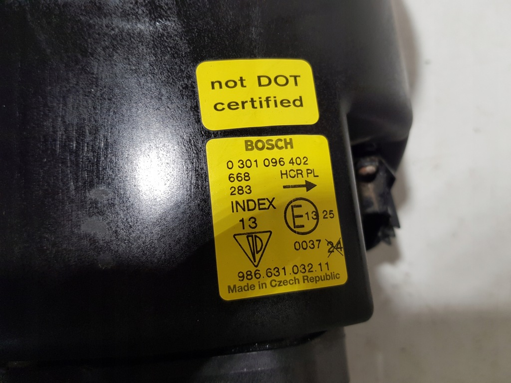 Лампа правий перед porsche boxster 986 98663103211 Доставка