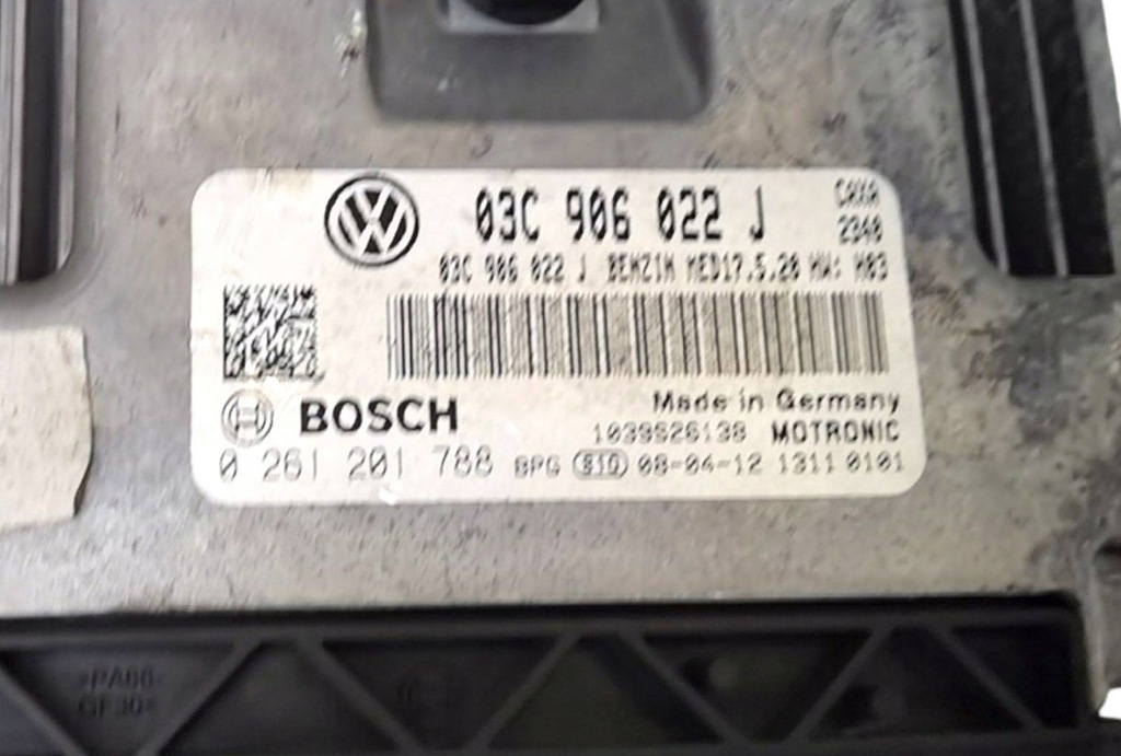 фото №8, Набір стартовий volkswagen golf 5 2008 03c906022j