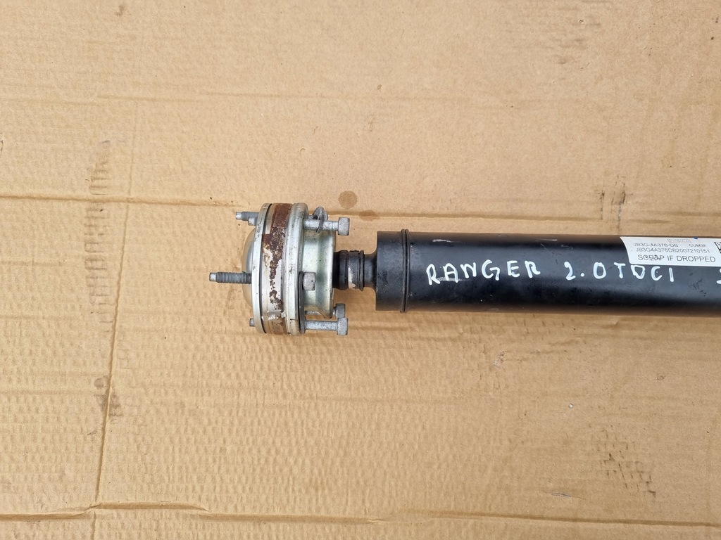 фото №5, Ford ranger mk3 2021r 2.0 tdci wał приводной