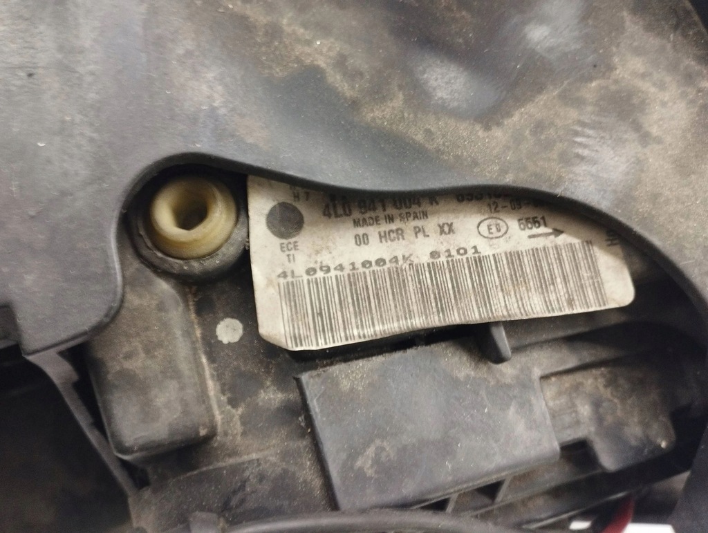 фото №7, Audi q7 4l 2006 правая сторона лампа передняя