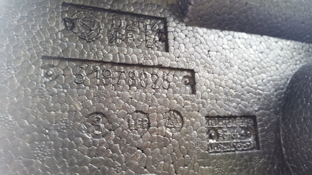 фото №6, Пенополистирол багажника ключ клей fiat panda iii