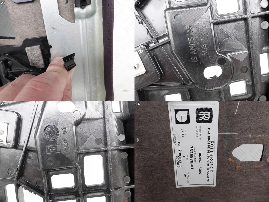 фото №10, Rolls royce ghost rr04 потолок purplesilk кожа