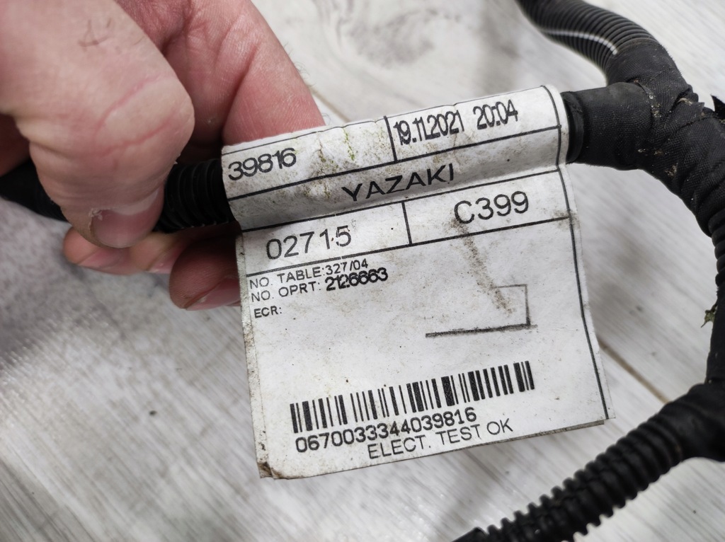 фото №7, Жгут pdc задняя задняя maserati levante 06700333440